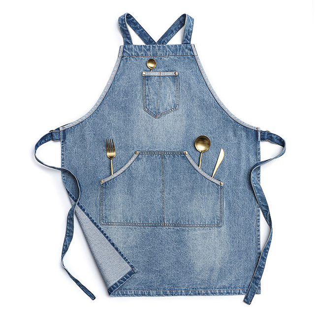 new fashion 100 cotton denim apron