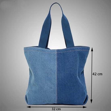 denim bag